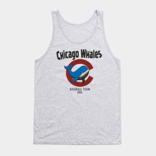 Defunct Chicago Whales Baseball Team Tank Top